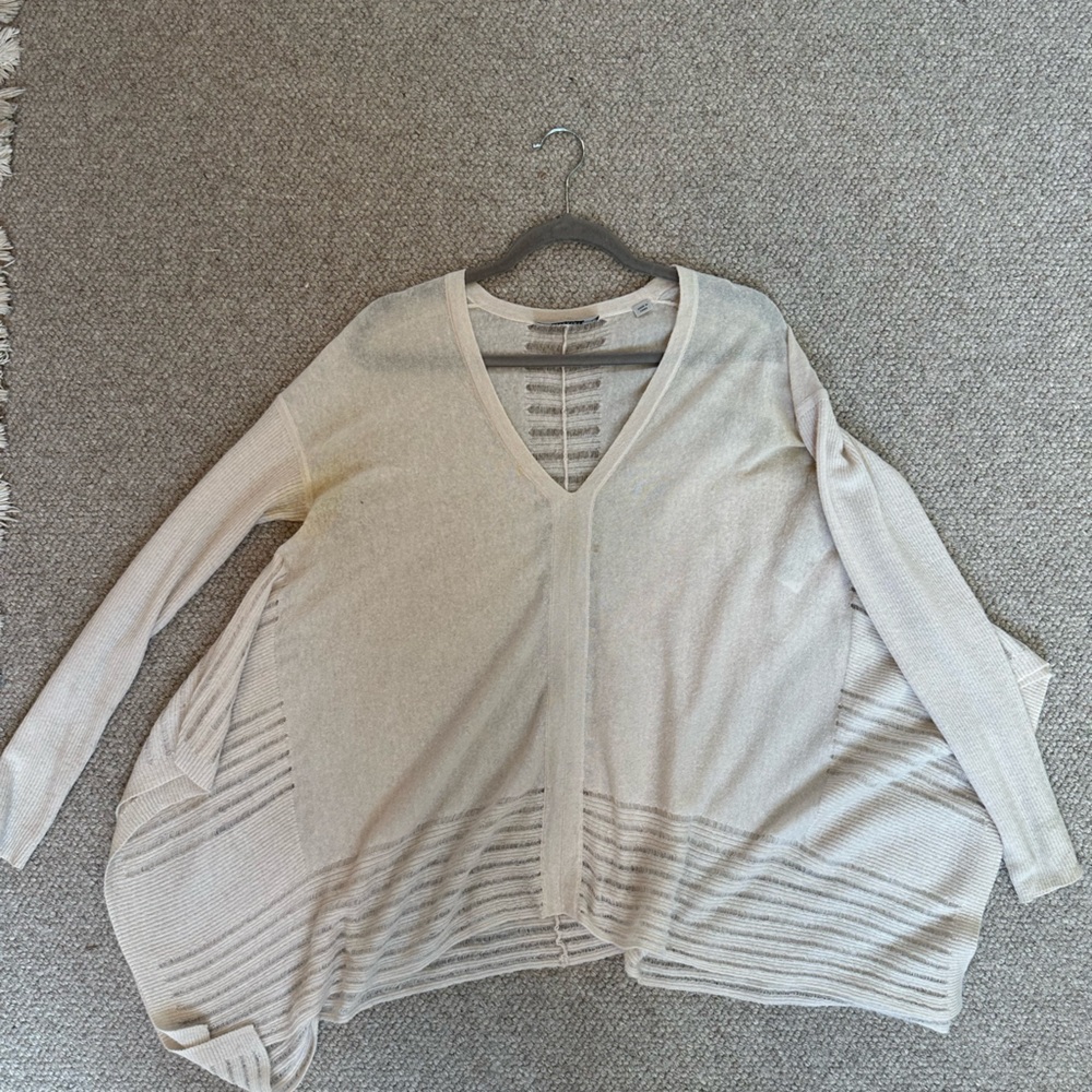 All Saints Stylish White Sweater